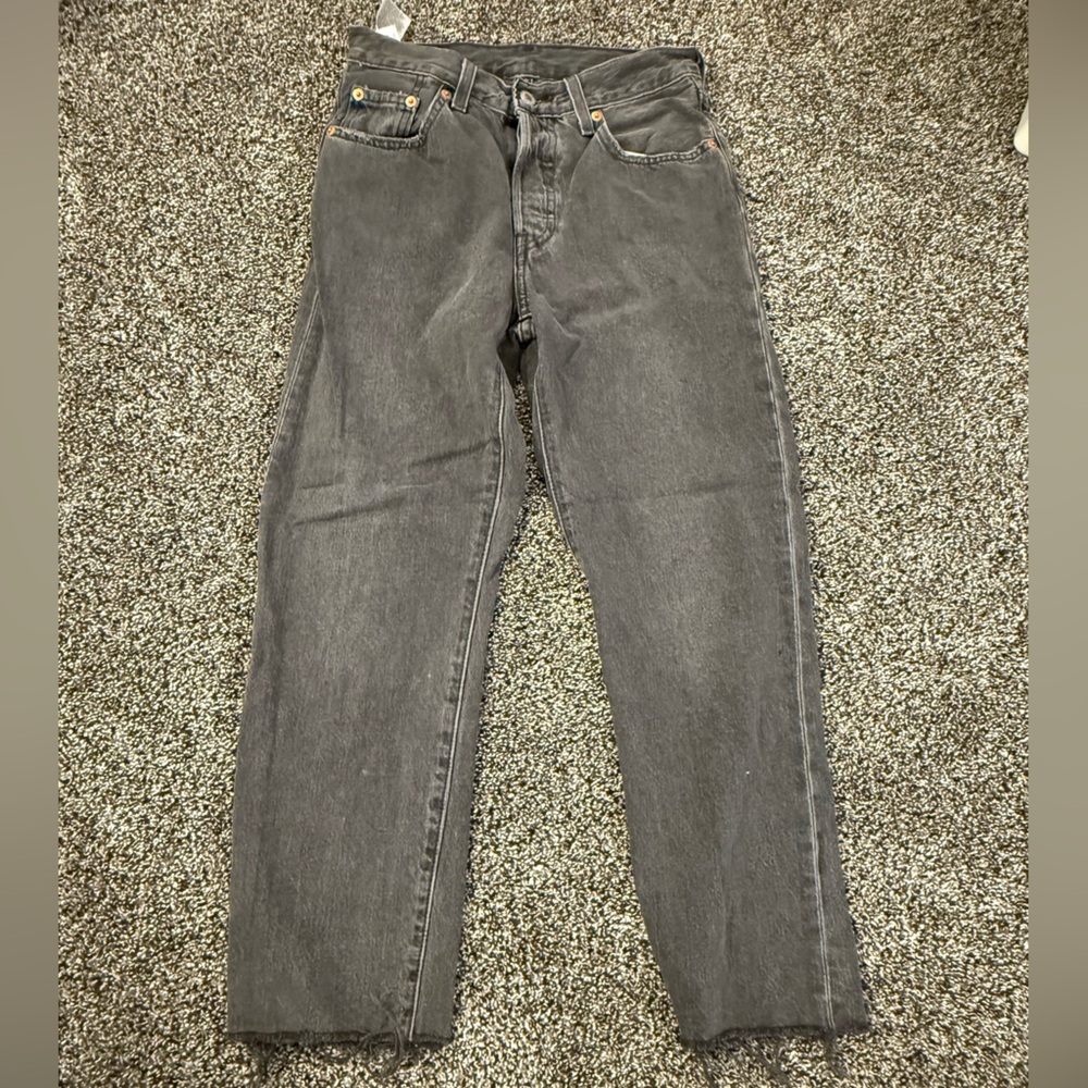 Levi's Gray Straight Leg Jeans Classic Style